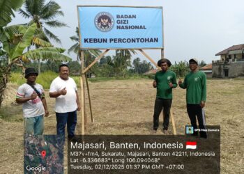 Bersama Petani, Anggota DPRD Pandeglang Mulyadi Dukung Program MBG